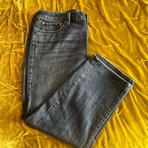 Talbots Dark Wash High Waist Ankle Jeans
